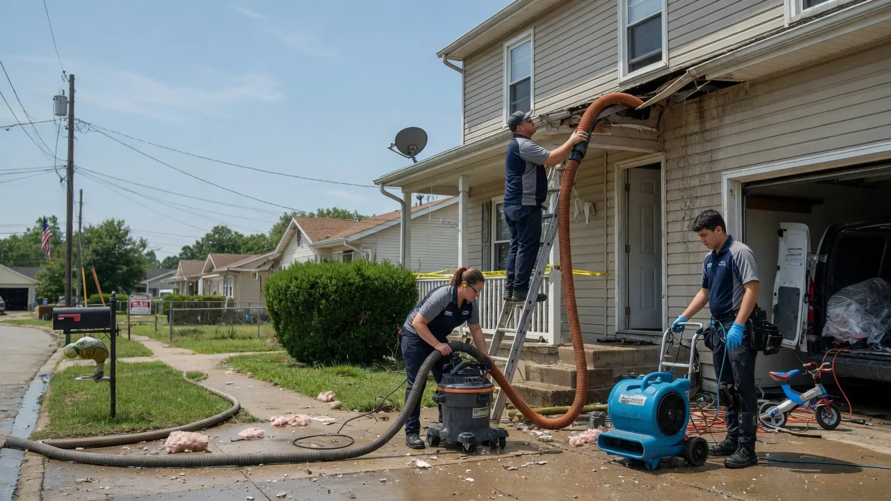 Water Damage Restoration in West, MS near me